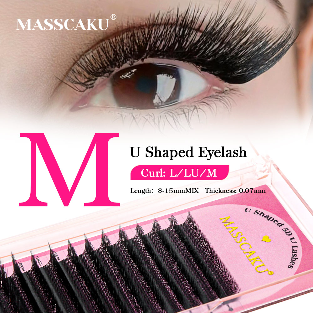 Hair Care Vegan - MASSCAKU 3D 4D 5D L/LU/M U-Shaped