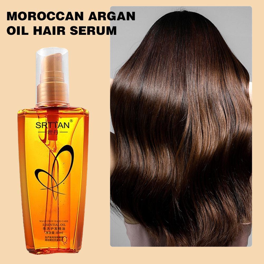 Split End Repair Serum - Moroccan Argan Oil Hair Serum Lightweight