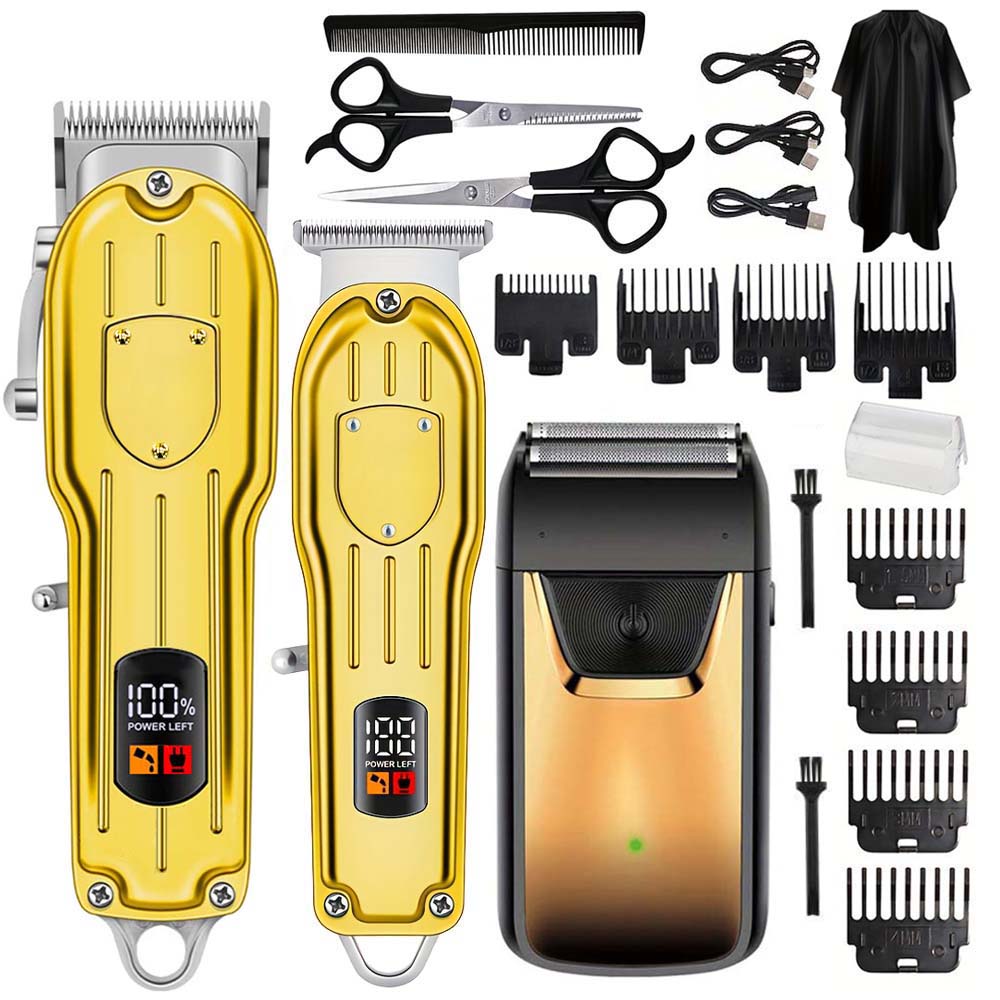 Hair Care Barber - Professional Hair Clipper Set with LCD