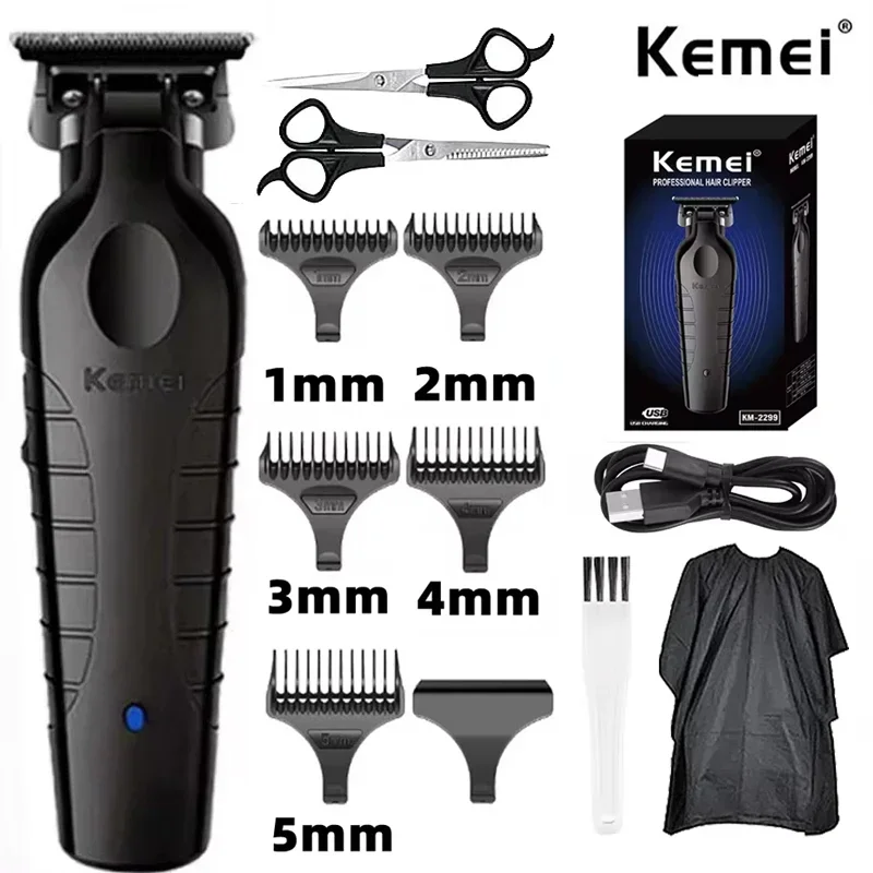 Hair Care Barber - Kemei KM-2299 Barber Cordless Hair Clipper