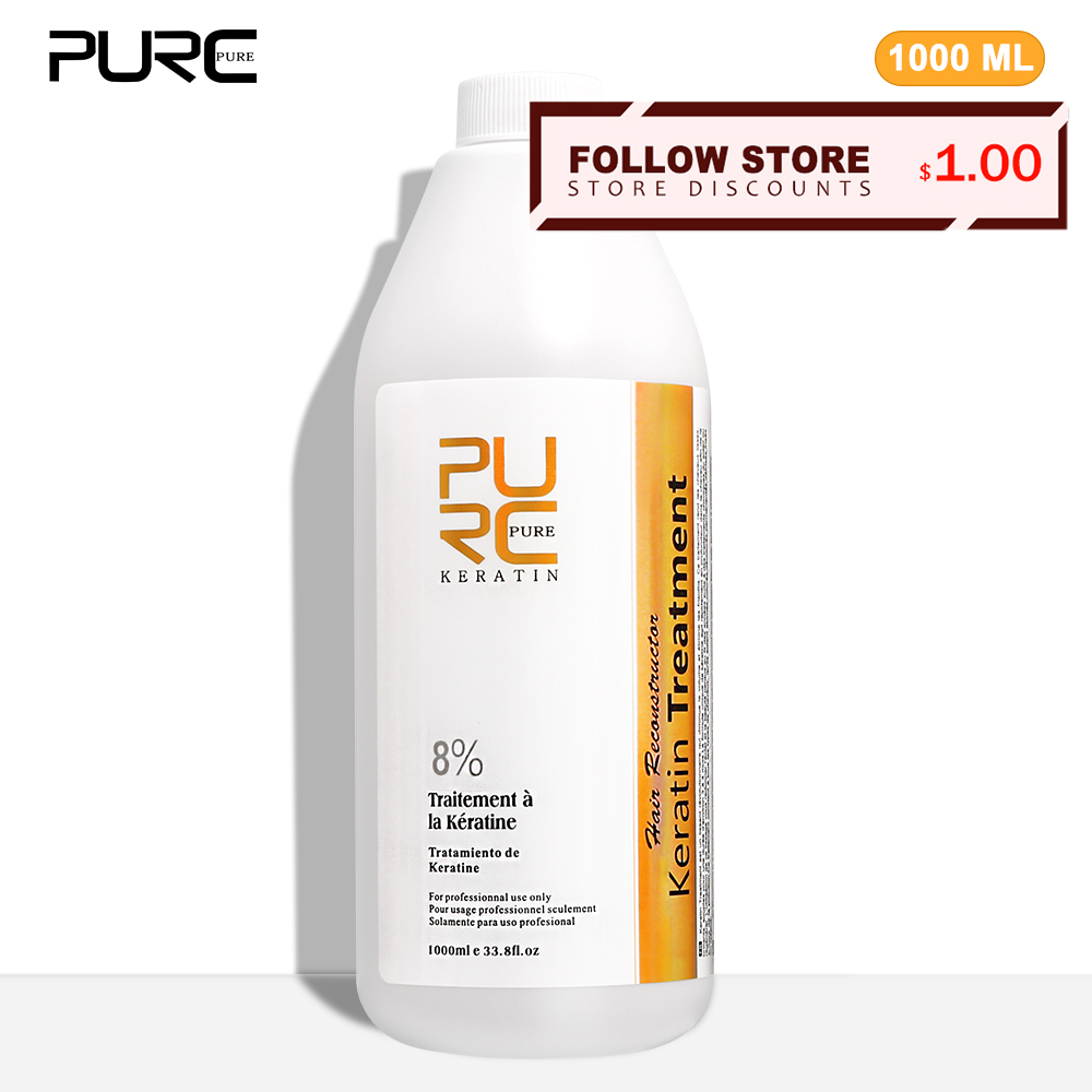 Hair Care Keratin Shampoo - PURC 8% Keratin Smoothing Treatment Frizzy