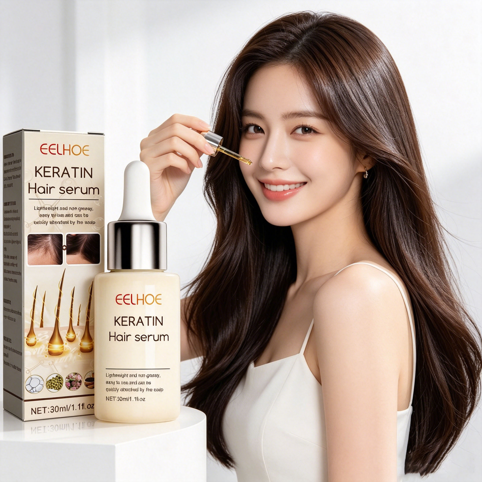 Split End Repair Serum - Dense Hair Essence Oil Strong Hair