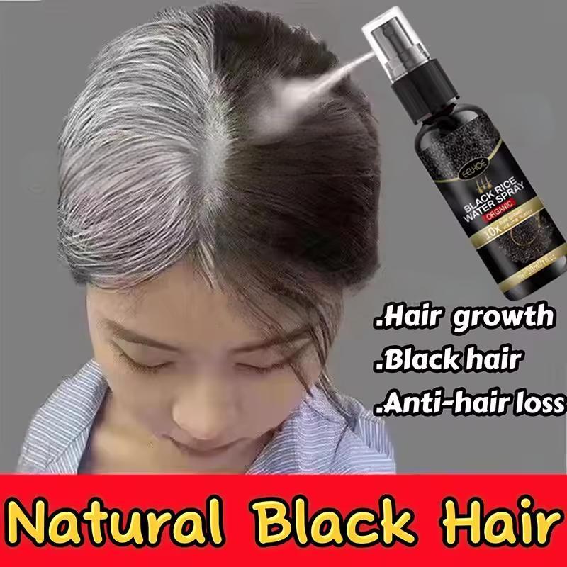 Hair Care Natural Products - Gray White Hair Treatment Serum Cover