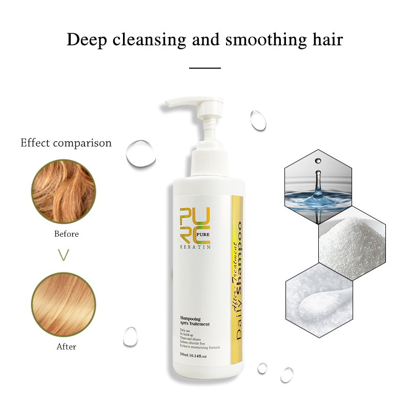 PURC Daily Shampoo Hair Scalp  - đánh giá và giá Hair Care Keratin Shampoo