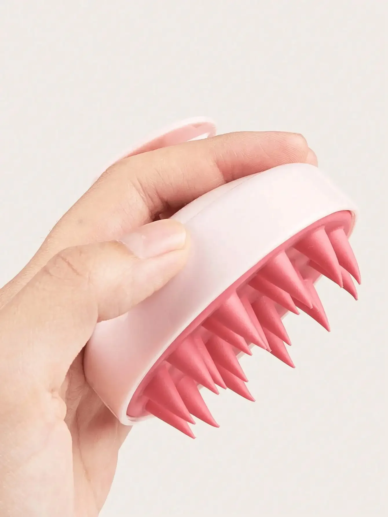 1pc Soft Silicone Scalp Massag - đánh giá và giá Hair Care For Curly Dry Hair