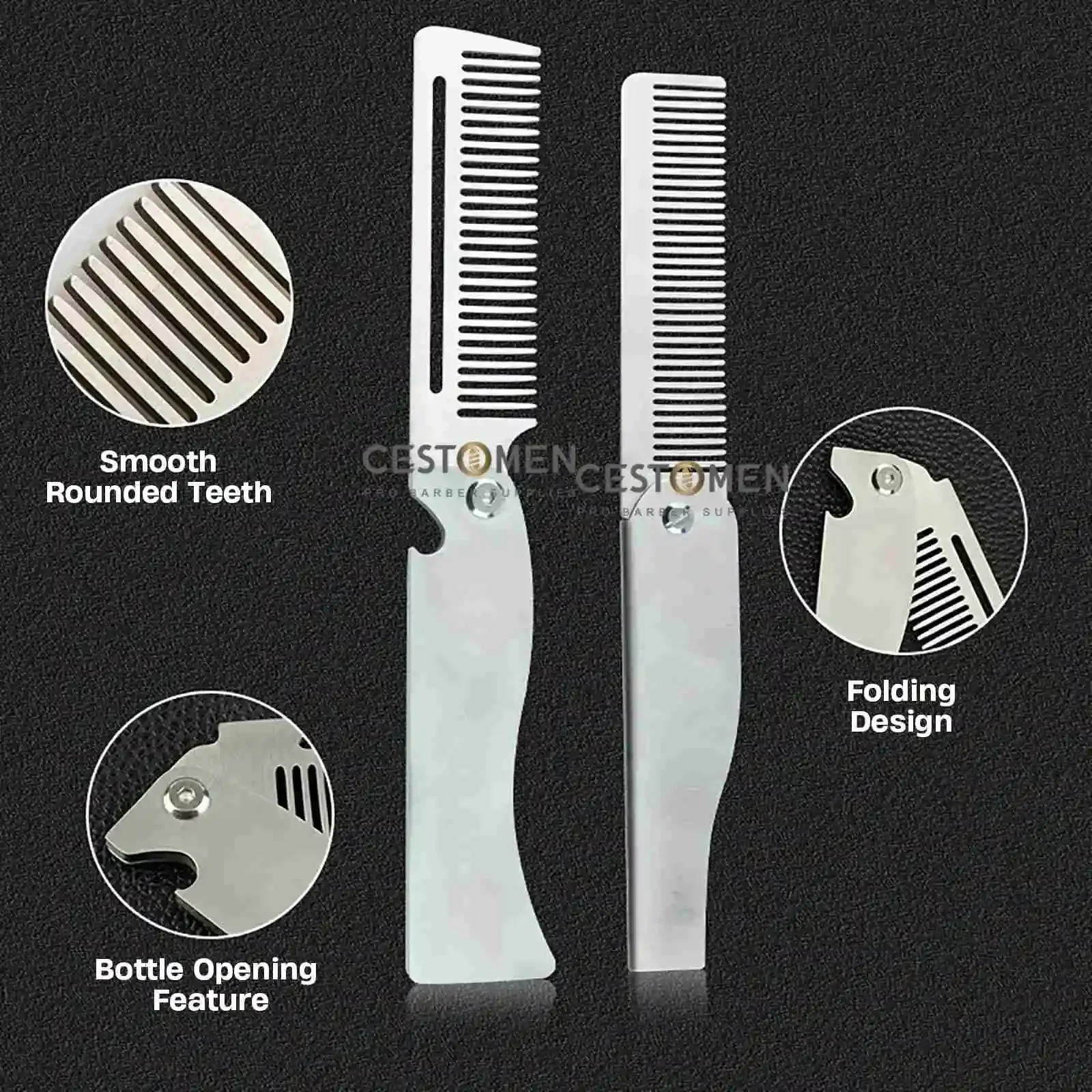 New Type 1/2PCS Portable Steel - đánh giá và giá Hair Care Barber