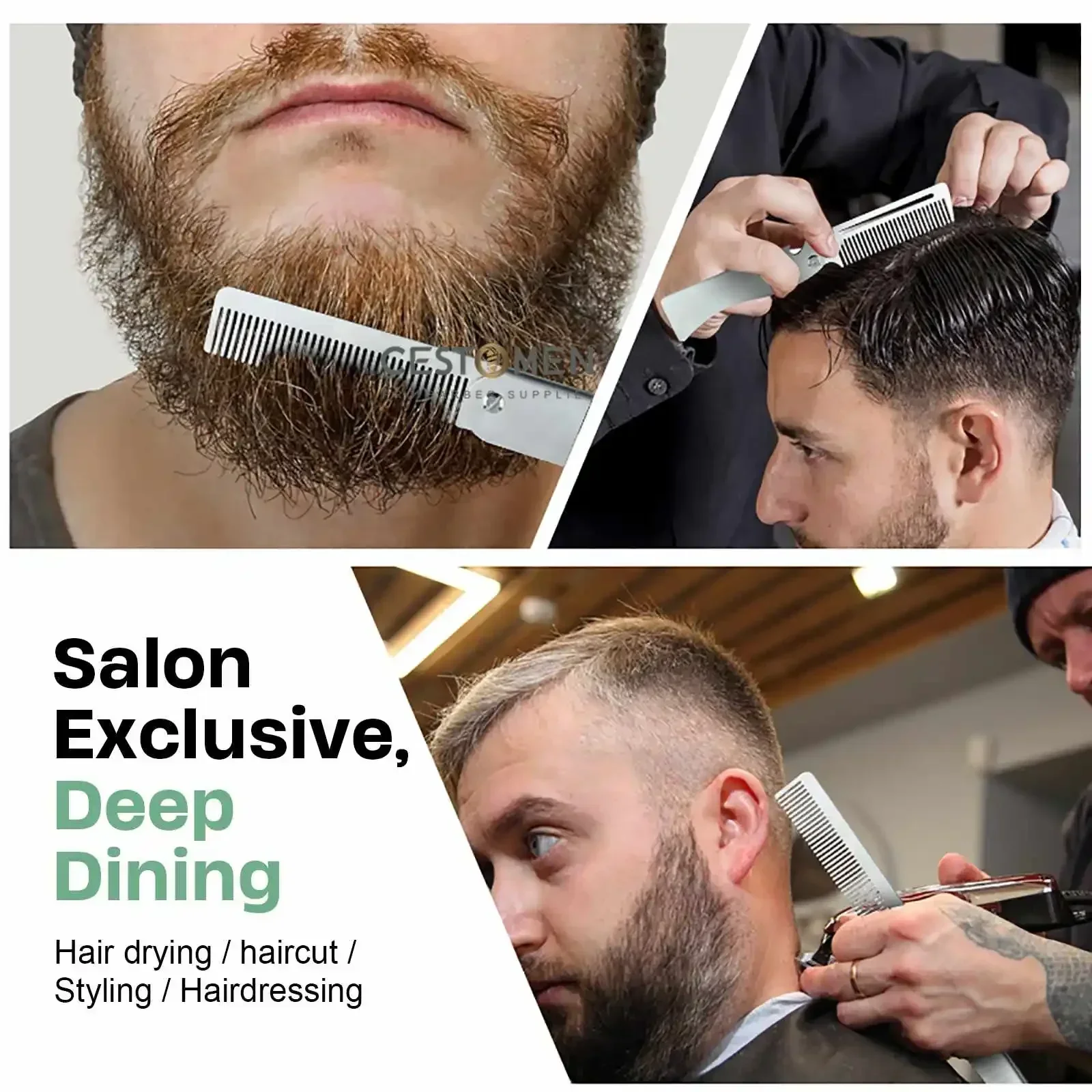 New Type 1/2PCS Portable Steel - đánh giá và giá Hair Care Barber