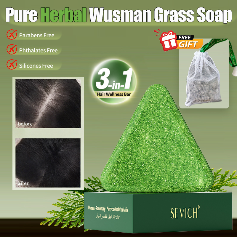 Natural Hair Growth Set Usman  - đánh giá và giá Hair Care Natural Products