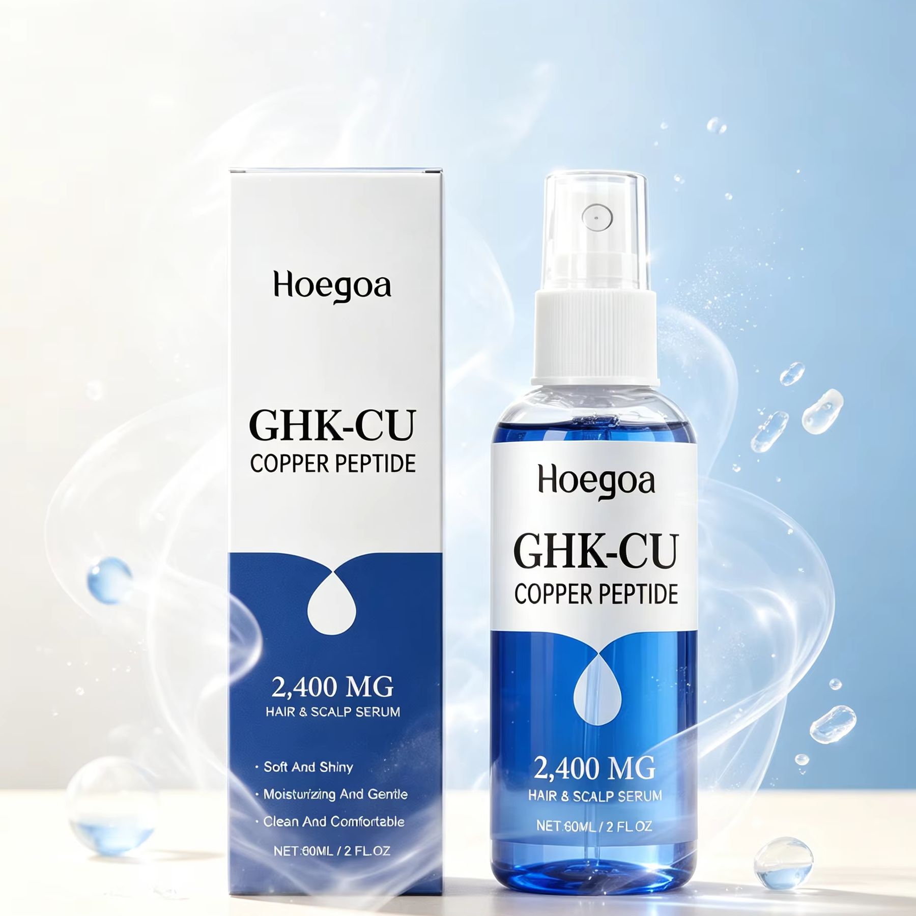 Hoegoa GHK-CU Copper Peptide H - đánh giá và giá Hair Care Natural Products