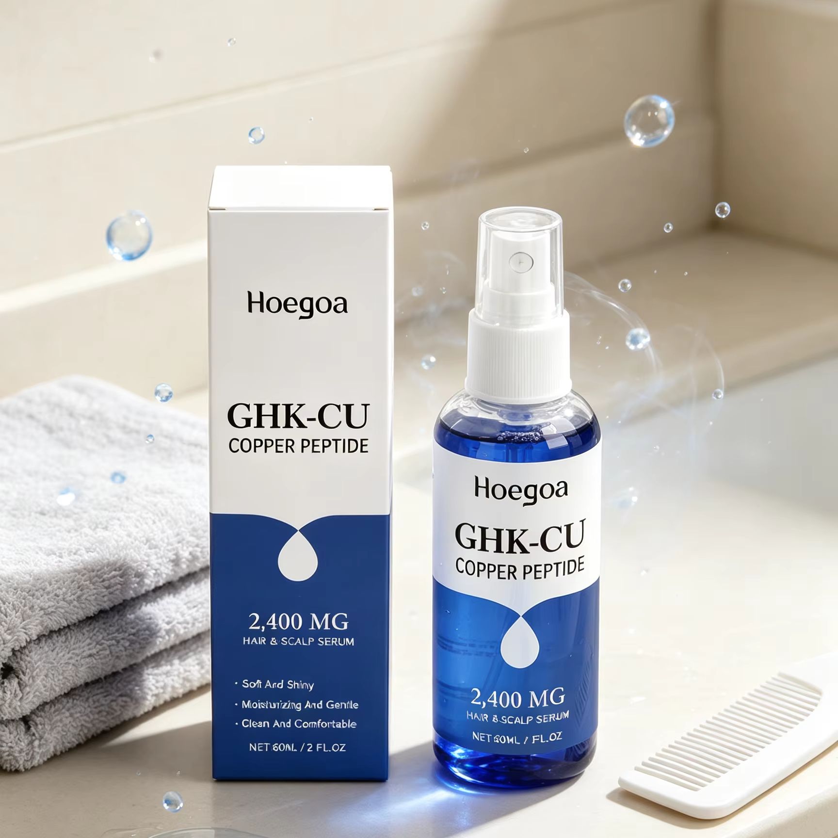 Hoegoa GHK-CU Copper Peptide H - đánh giá và giá Hair Care Natural Products