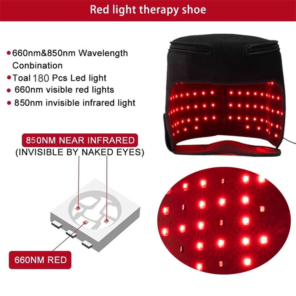180Pcs 660nm&850nm Red Light H - đánh giá và giá Hair Care Vegan