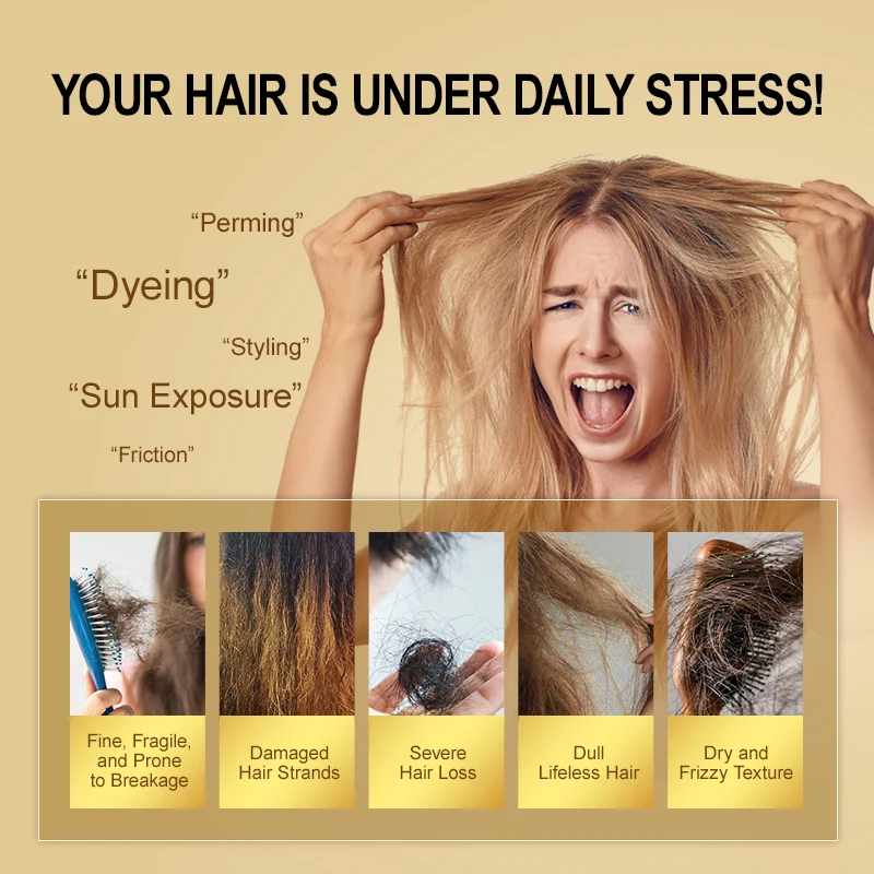 Collagen Hair Mask & Argan Oil - đánh giá và giá Hair Care For Curly Dry Hair