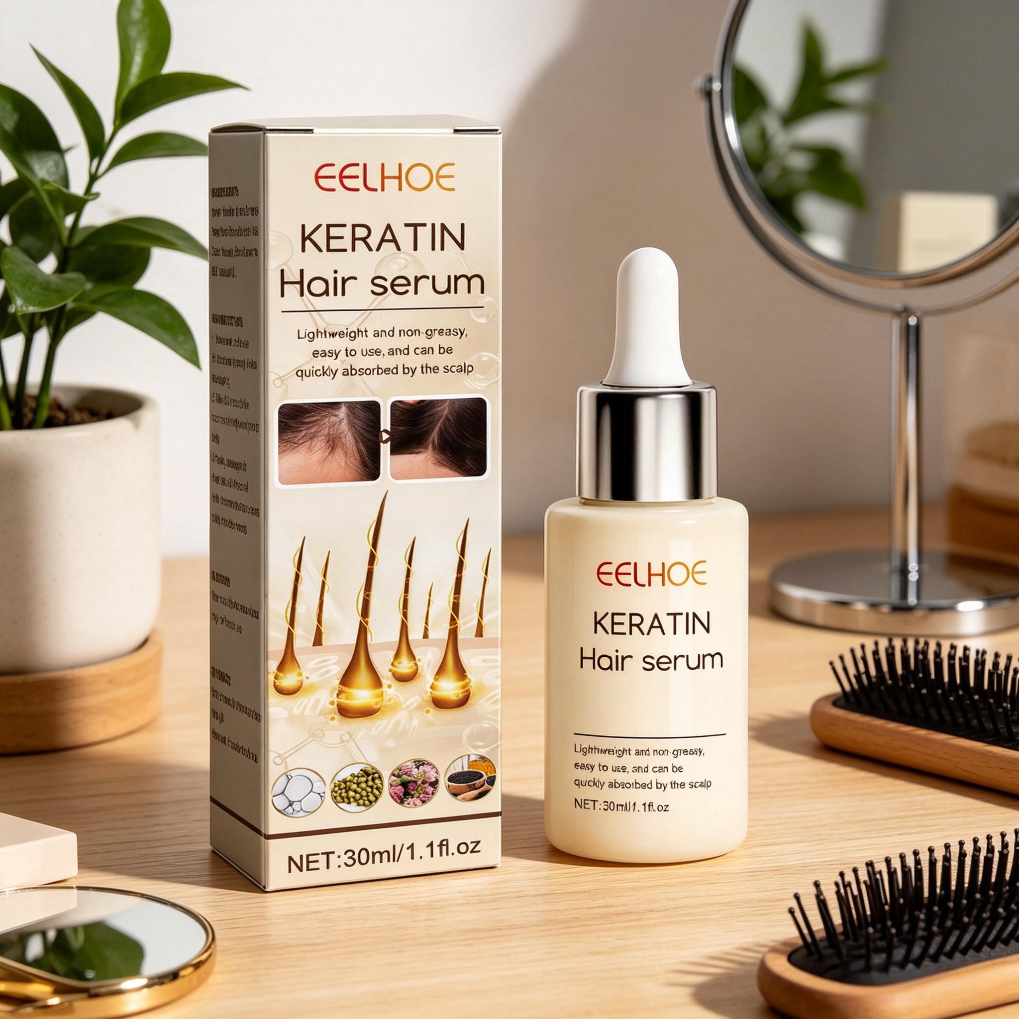 Dense Hair Essence Oil Strong  - đánh giá và giá Split End Repair Serum
