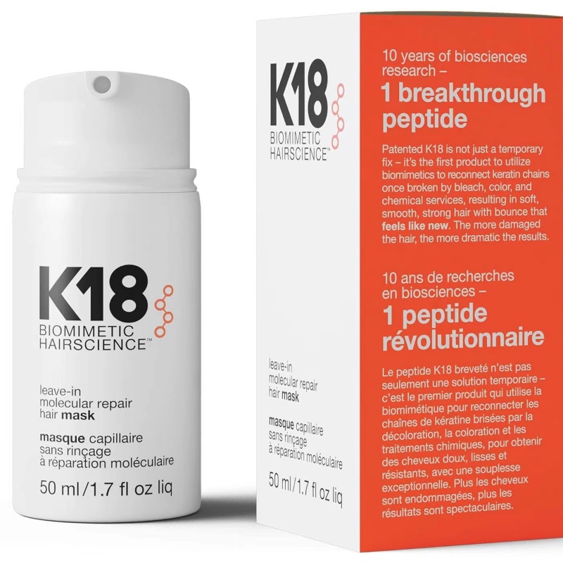 K18 Leave-In Molecular Repair  - đánh giá và giá Hair Care K18