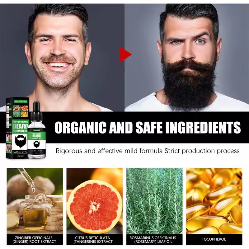 Fast Natural Mature Men Beard  - đánh giá và giá Hair Care Natural Products