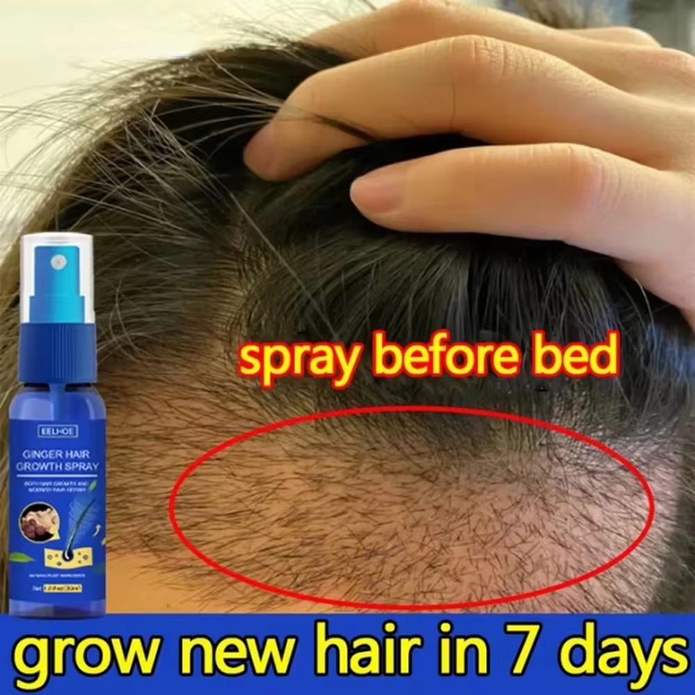 Fast Ginger Hair Growth Spray  - đánh giá và giá Hair Care Vegan