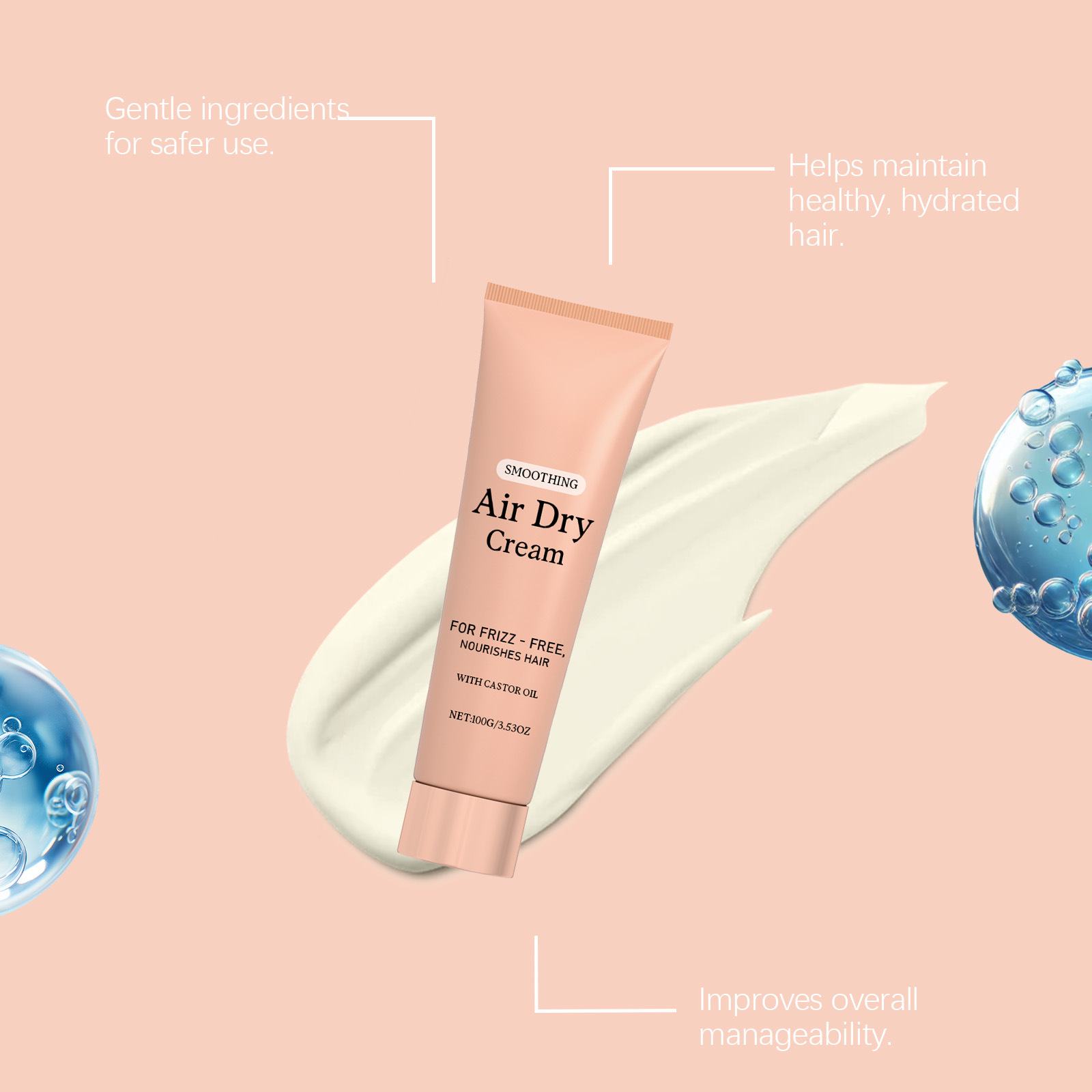 Air Dry Smoothing Hair Cream A - đánh giá và giá Hair Care Normal