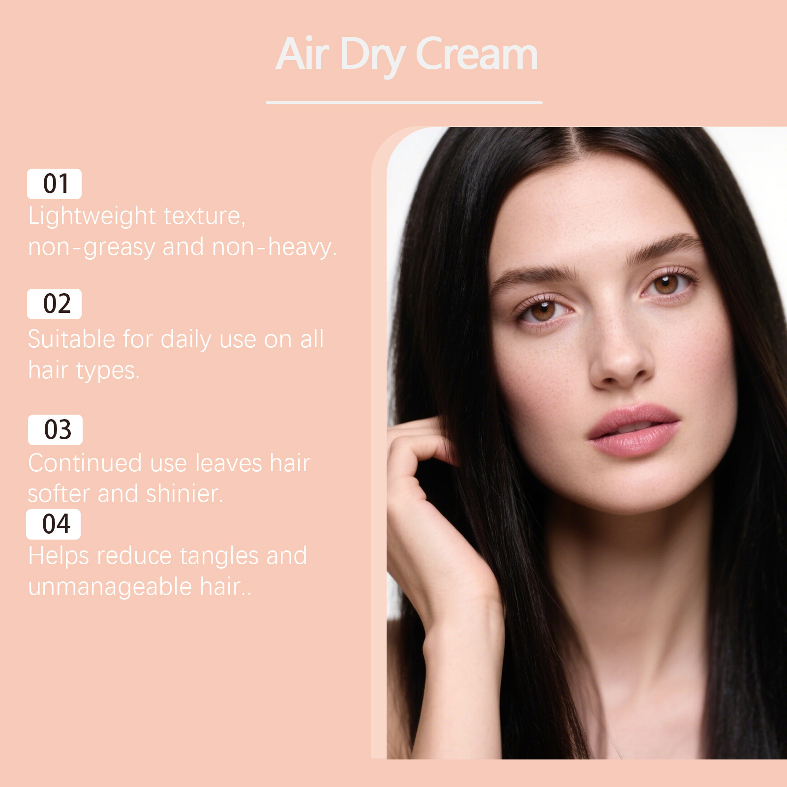 Air Dry Smoothing Hair Cream A - đánh giá và giá Hair Care Normal