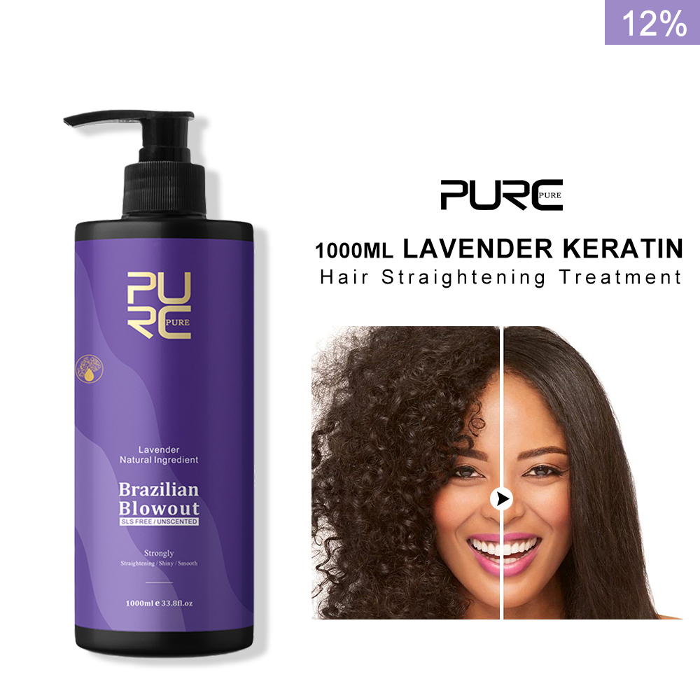 PURC Lavender 12% Brazilian Ke - đánh giá và giá Hair Care Keratin Shampoo